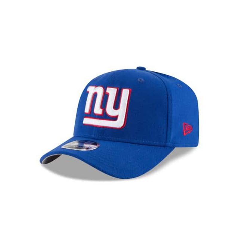 NFL New York Giants Stretch Snap 9Fifty Snapback (VAT8656) - Blue New Era Caps